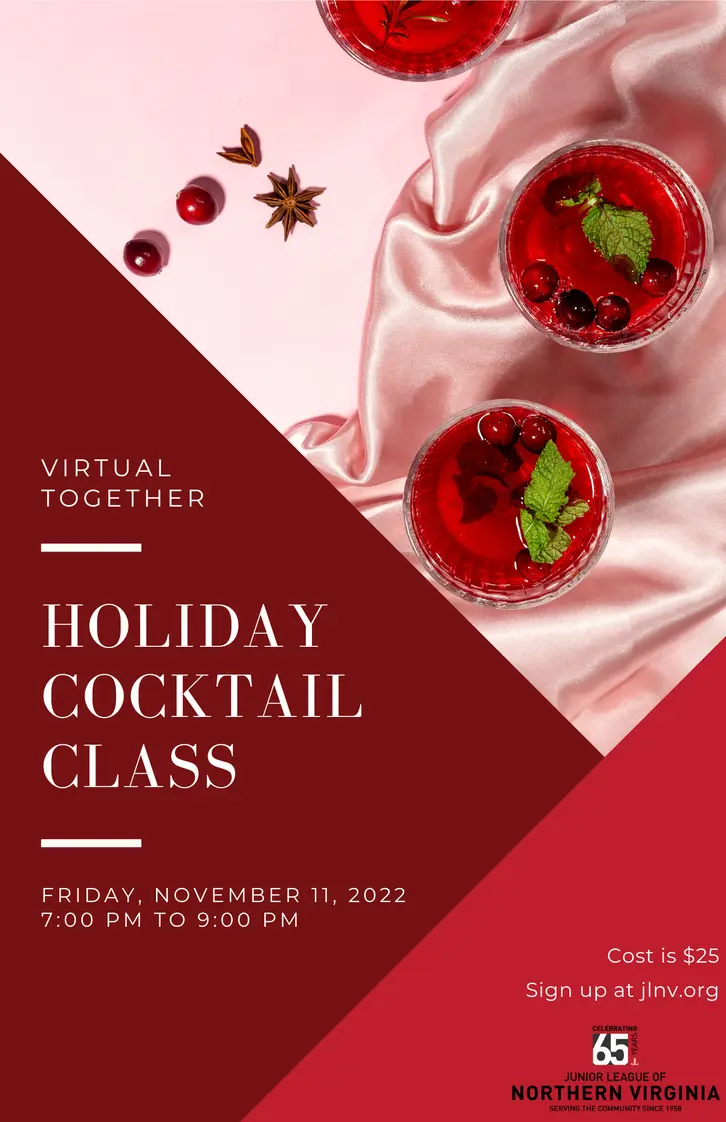 Virtual:  Holiday Cocktail Class