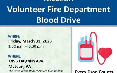 McLean Volunteer Fire Department – Inova Blood Drive