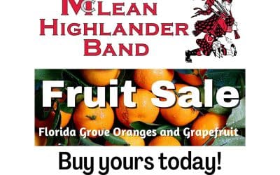 McLean Highlander Band Fruit Sale