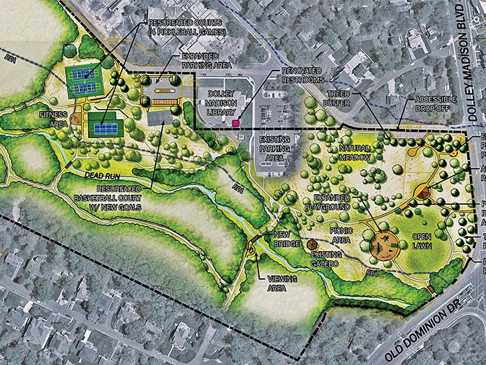 Park Authority releases tweaks to McLean Central Park plan￼