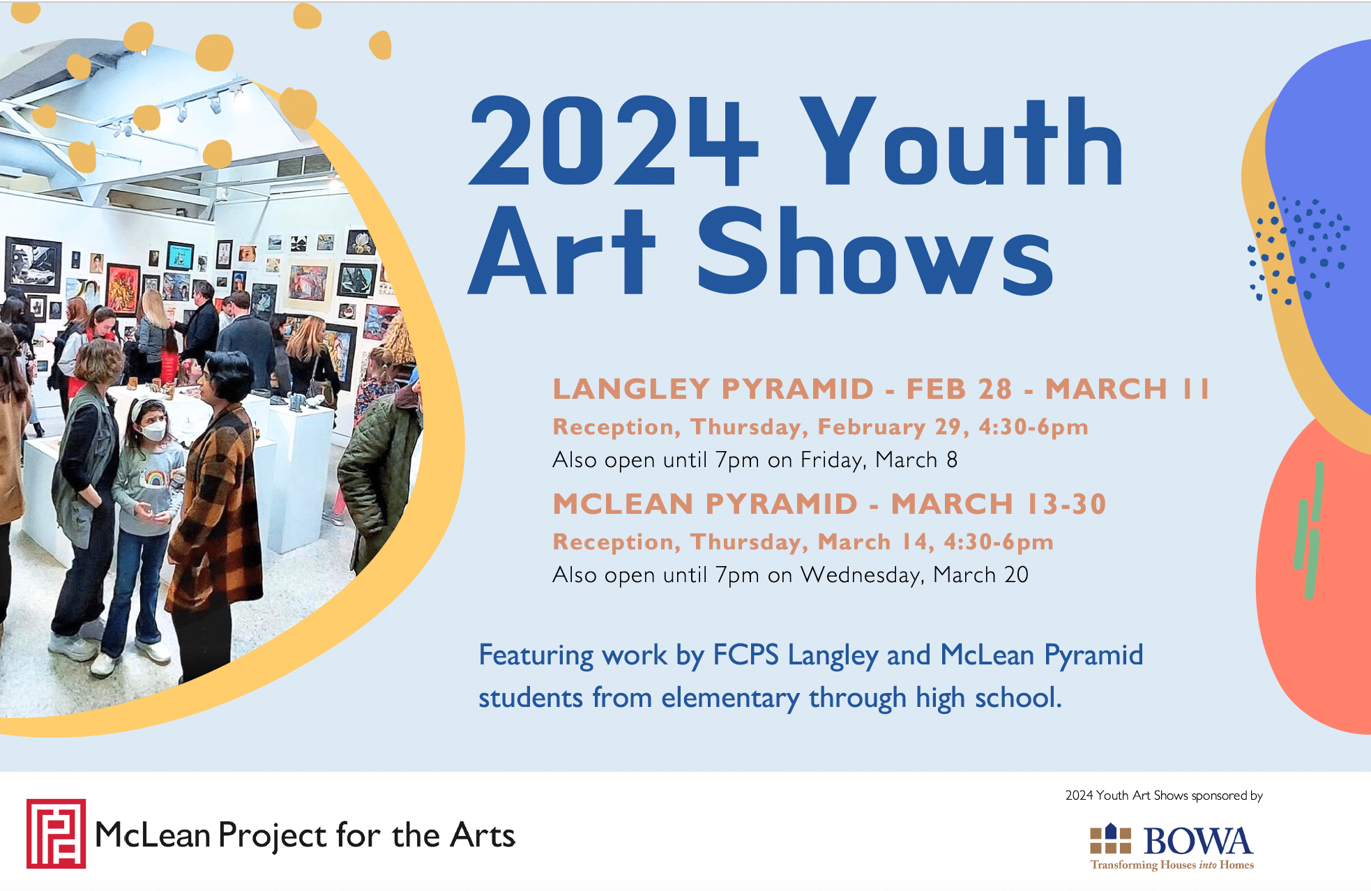 MPA: Youth Arts Show Opening Exhibition Reception - Langley Pyramid ...